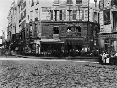 Place Gozlin, Párizs 1865 körül alkotó: Charles Marville
